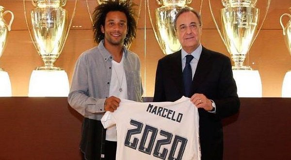 Официально: Марсело продлил контракт с Реалом