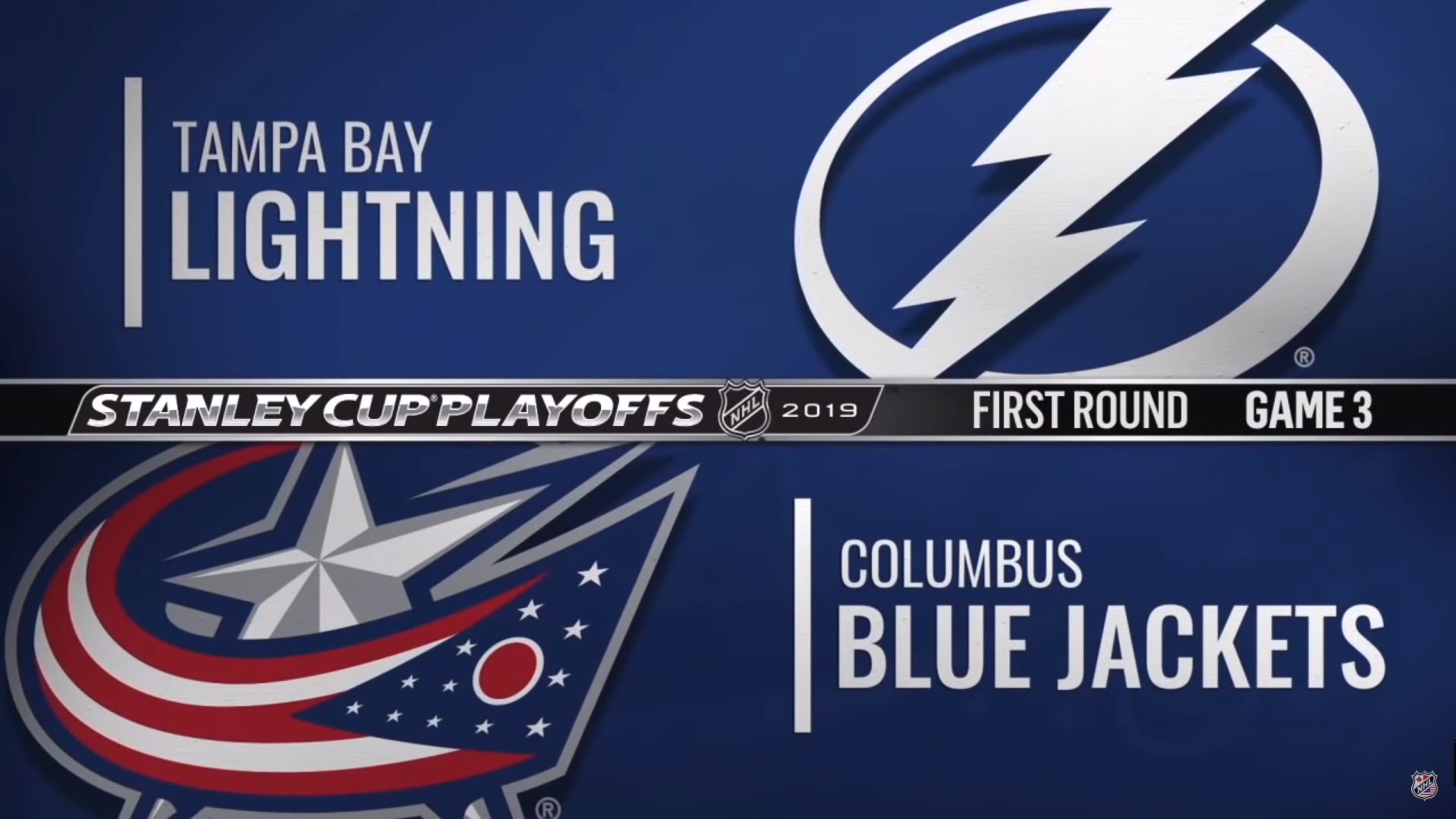 Tampa Bay Lightning - Columbus Blue Jackets