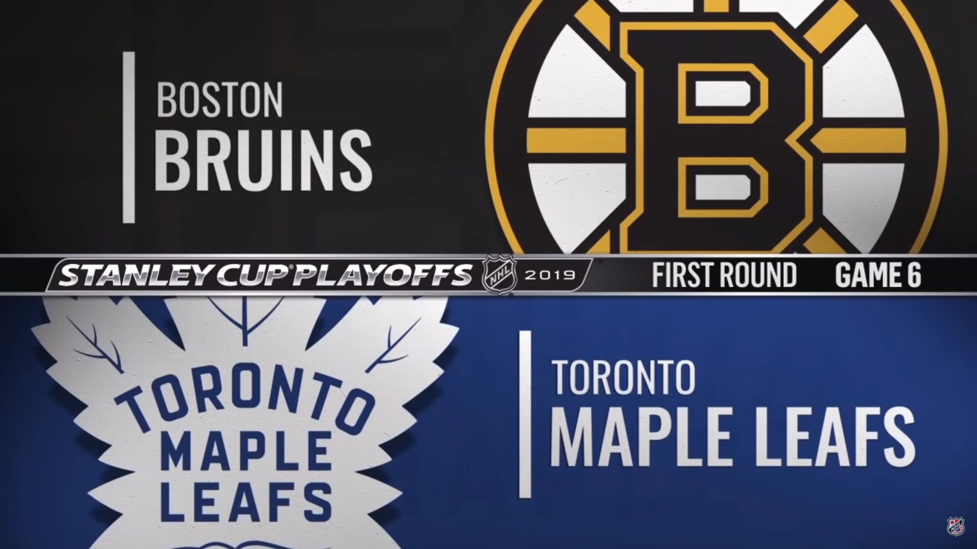 Toronto Maple Leafs - Boston Bruins