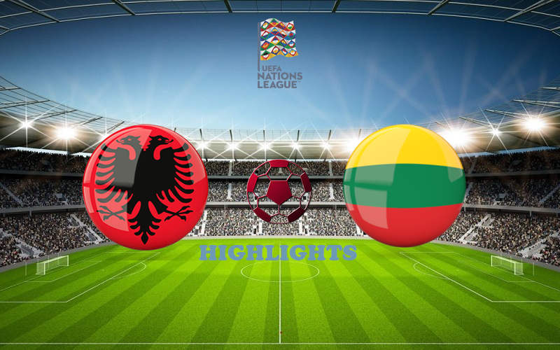 Албания - Литва обзор 07.09.2020 Лига наций УЕФА