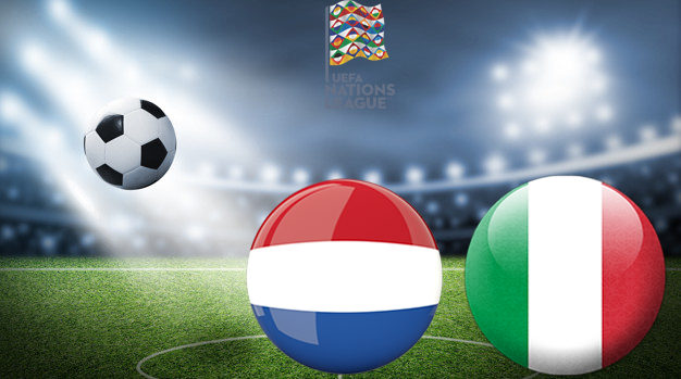 Нидерланды - Италия Лига наций УЕФА 07.09.2020