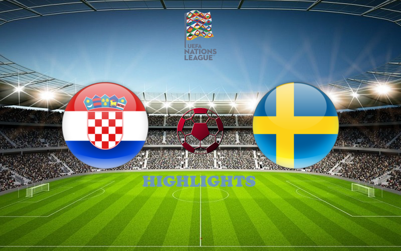 Хорватия - Швеция обзор 11.10.2020 Лига наций УЕФА