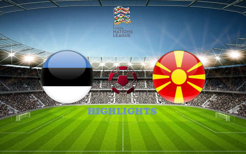 Эстония - Македония обзор 11.10.2020 Лига наций УЕФА