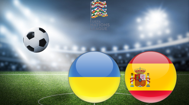 Украина - Испания Лига наций УЕФА 13.10.2020