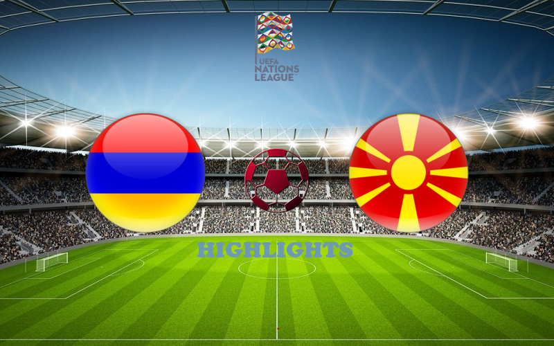 Армения - Северная Македония обзор 18.11.2020 Лига наций УЕФА