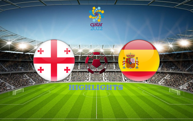 Грузия - Испания Грузия - Испания обзор 28.03.2021 ЧМ-2022