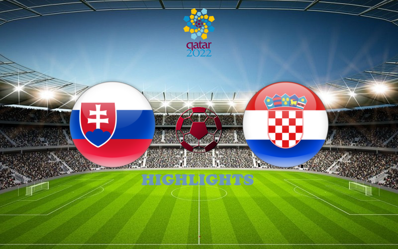 Словакия - Хорватия обзор 04.09.2021 ЧМ-2022