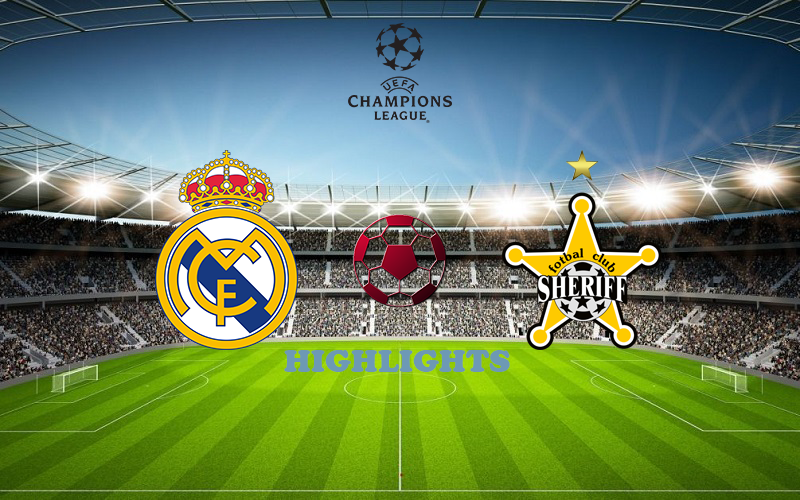 Реал Мадрид - Шериф обзор 28.09.2021 Лига Чемпионов
