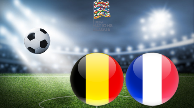 Бельгия - Франция Лига наций УЕФА 07.10.2021