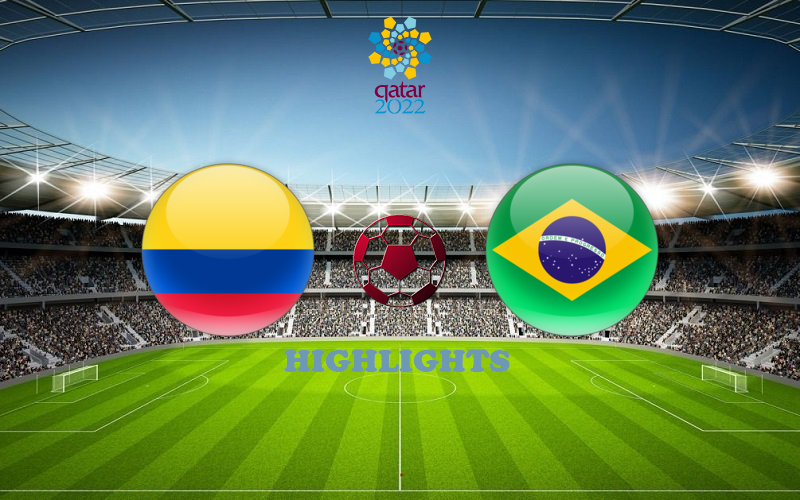 Колумбия - Бразилия обзор 10.10.2021 ЧМ-2022