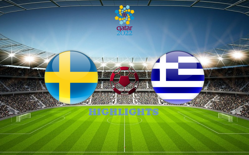 Швеция - Греция обзор 12.10.2021 ЧМ-2022