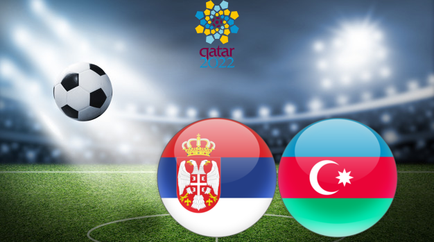 Сербия - Азербайджан ЧМ-2022 12.10.2021