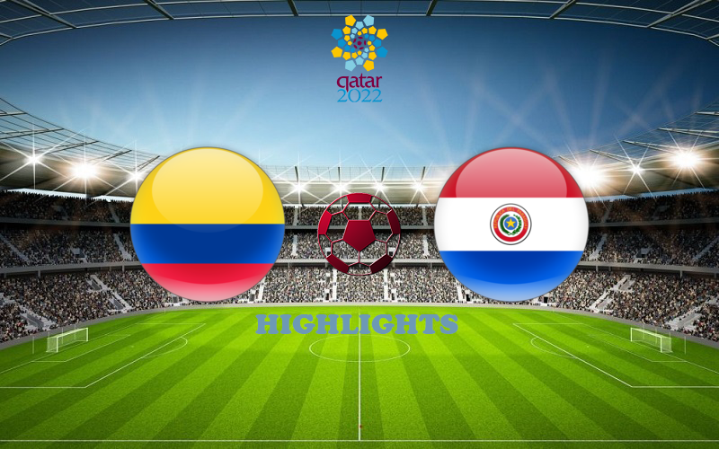 Колумбия - Парагвай обзор 17.11.2021 ЧМ-2022
