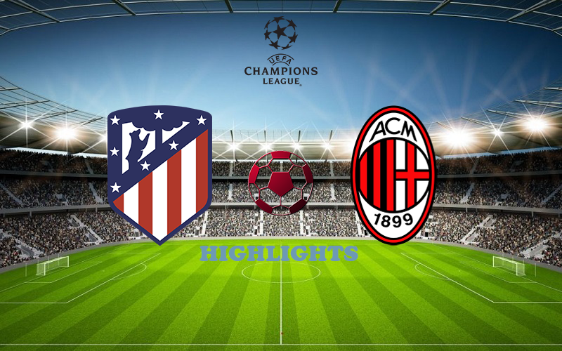 Атлетико - Милан обзор 24.11.2021 Лига Чемпионов