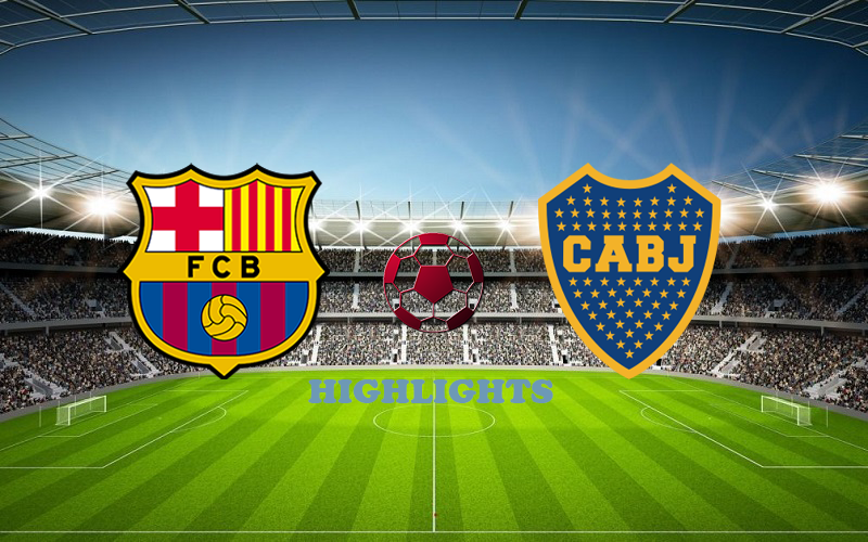 Барселона - Бока Хуниорс обзор 14.12.2021 Товарищеский матч