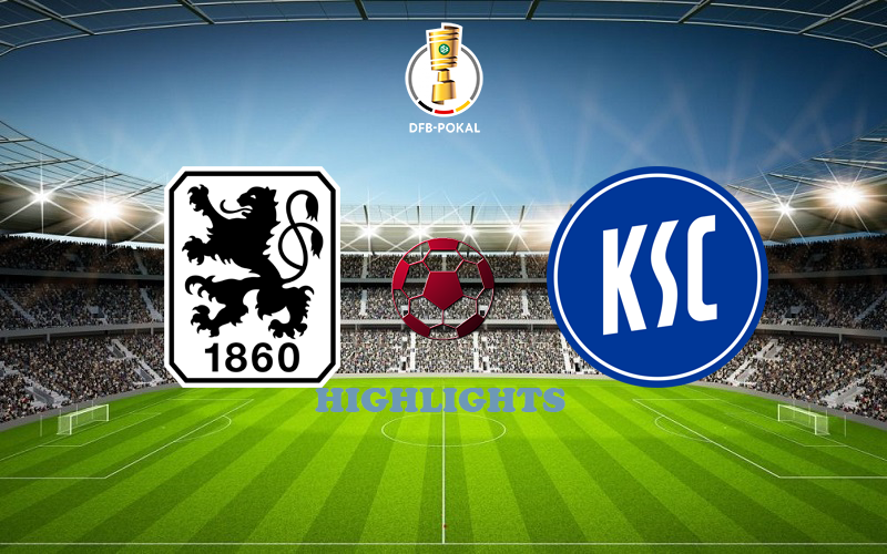 Мюнхен-1860 - Карлсруэ обзор 18.01.2022 Кубок Германии