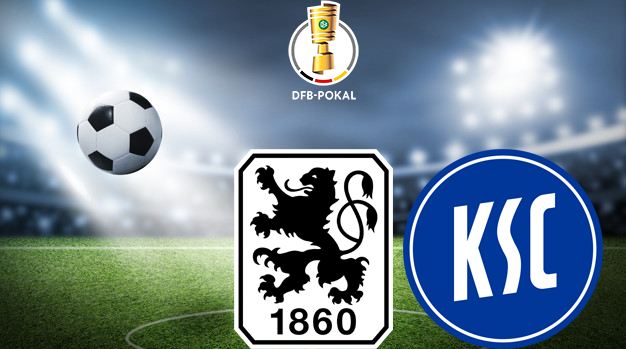 Мюнхен-1860 - Карлсруэ Кубок Германии 18.01.2022