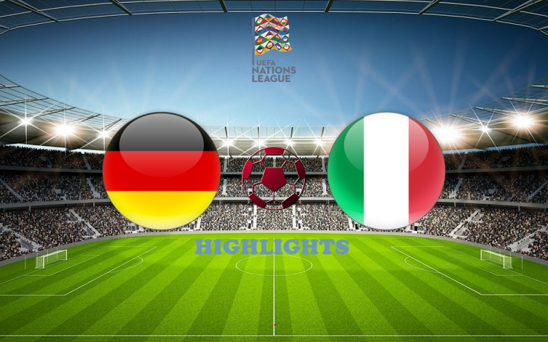Германия - Италия обзор 14.06.2022 Лига наций УЕФА
