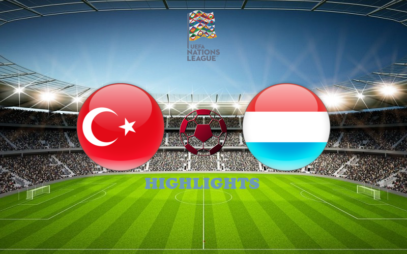 Турция - Люксембург обзор 22.09.2022 Лига наций УЕФА