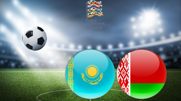 Казахстан - Беларусь Лига наций УЕФА 22.09.2022
