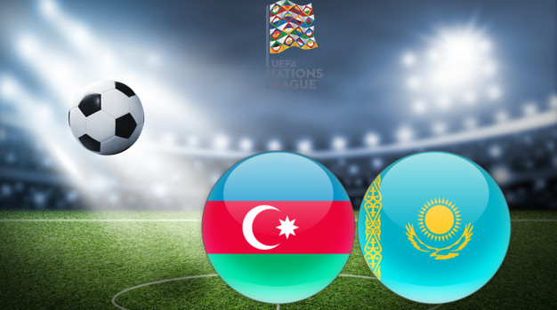 Азербайджан - Казахстан Лига наций УЕФА 25.09.2022