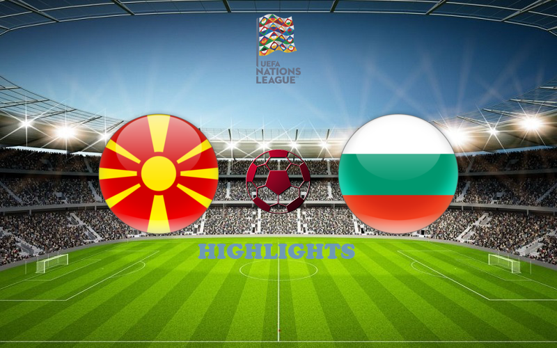 Северная Македония - Болгария обзор 26.09.2022 Лига наций УЕФА