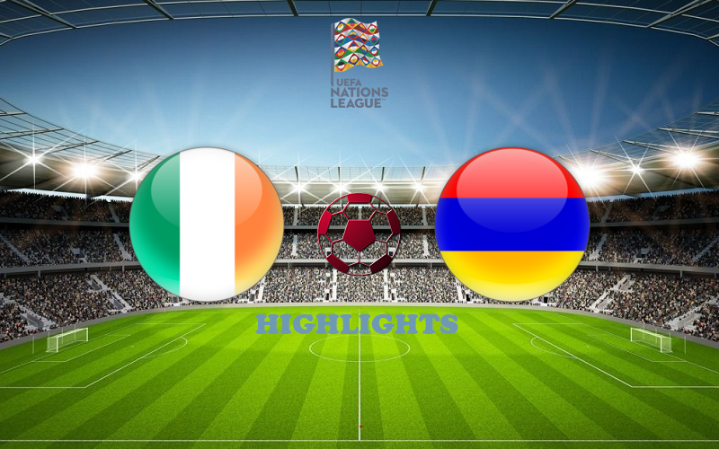 Ирландия - Армения обзор 27.09.2022 Лига наций УЕФА