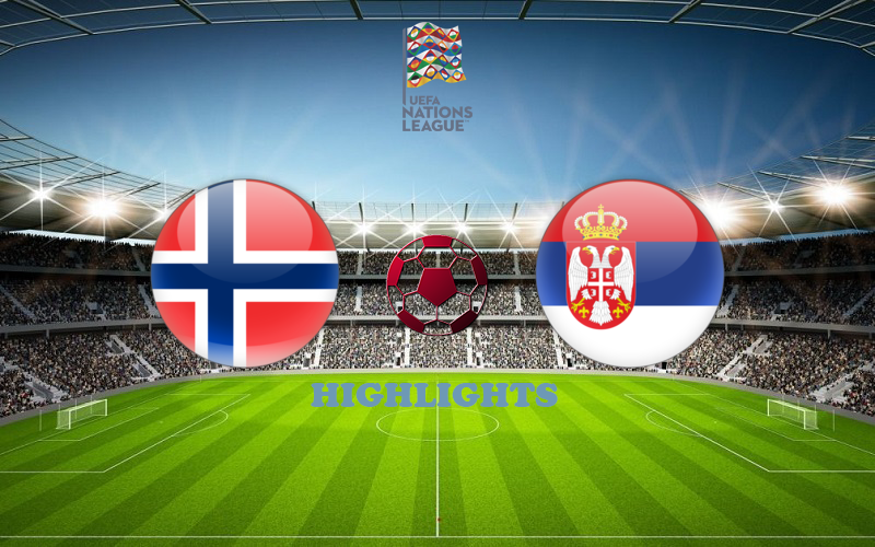 Норвегия - Сербия обзор 27.09.2022 Лига наций УЕФА