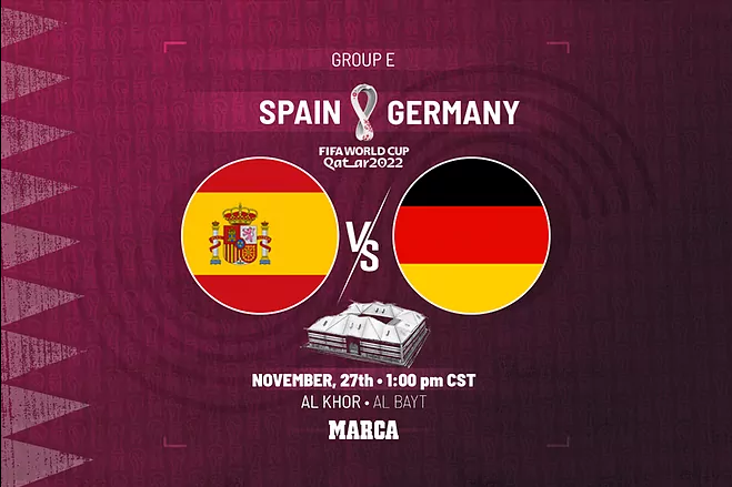 Испания - Германия ЧМ-2022 27.11.2022