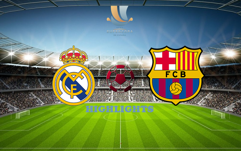 Реал Мадрид - Барселона обзор 15.01.2023 Суперкубок Испании