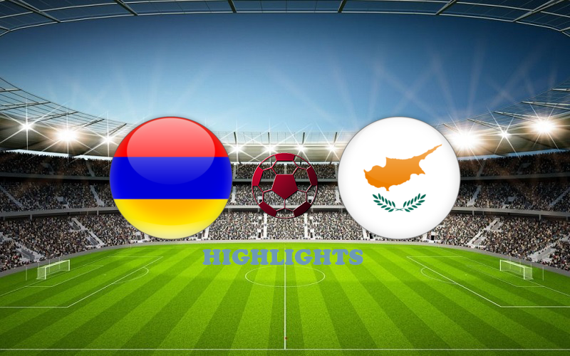 Армения - Кипр обзор 28.03.2023 Товарищеский матч