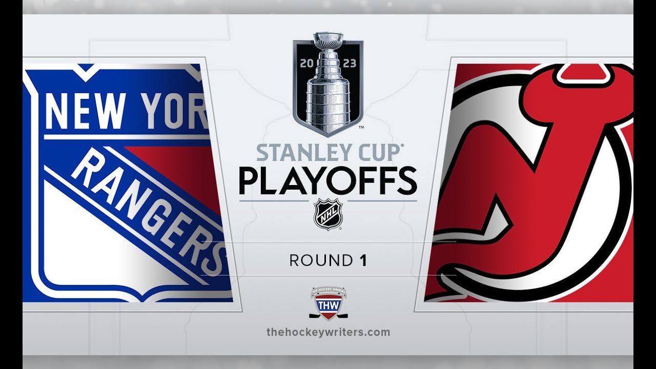 New York Rangers vs New Jersey Devils повтор матча онлайн 19.04.2023