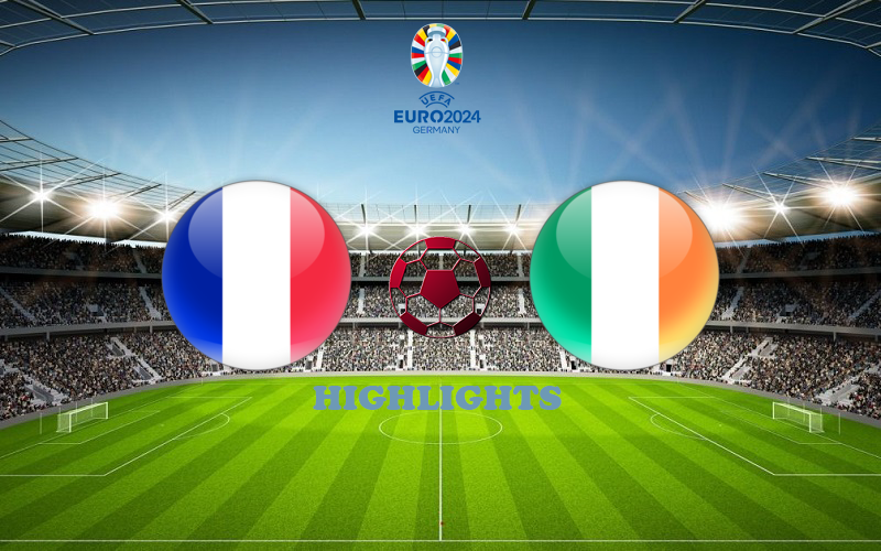 Франция - Ирландия обзор 07.09.2023 ЧЕ-2024