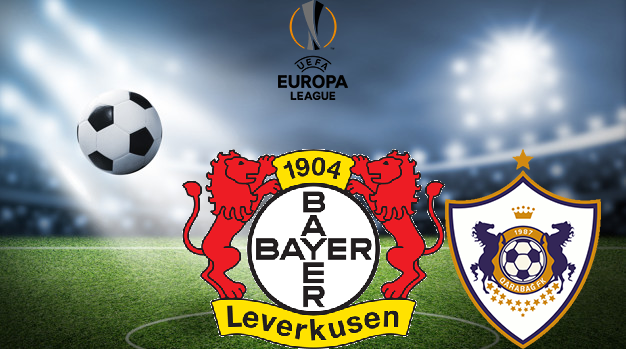 Байер - Карабах Лига Европы 14.03.2024