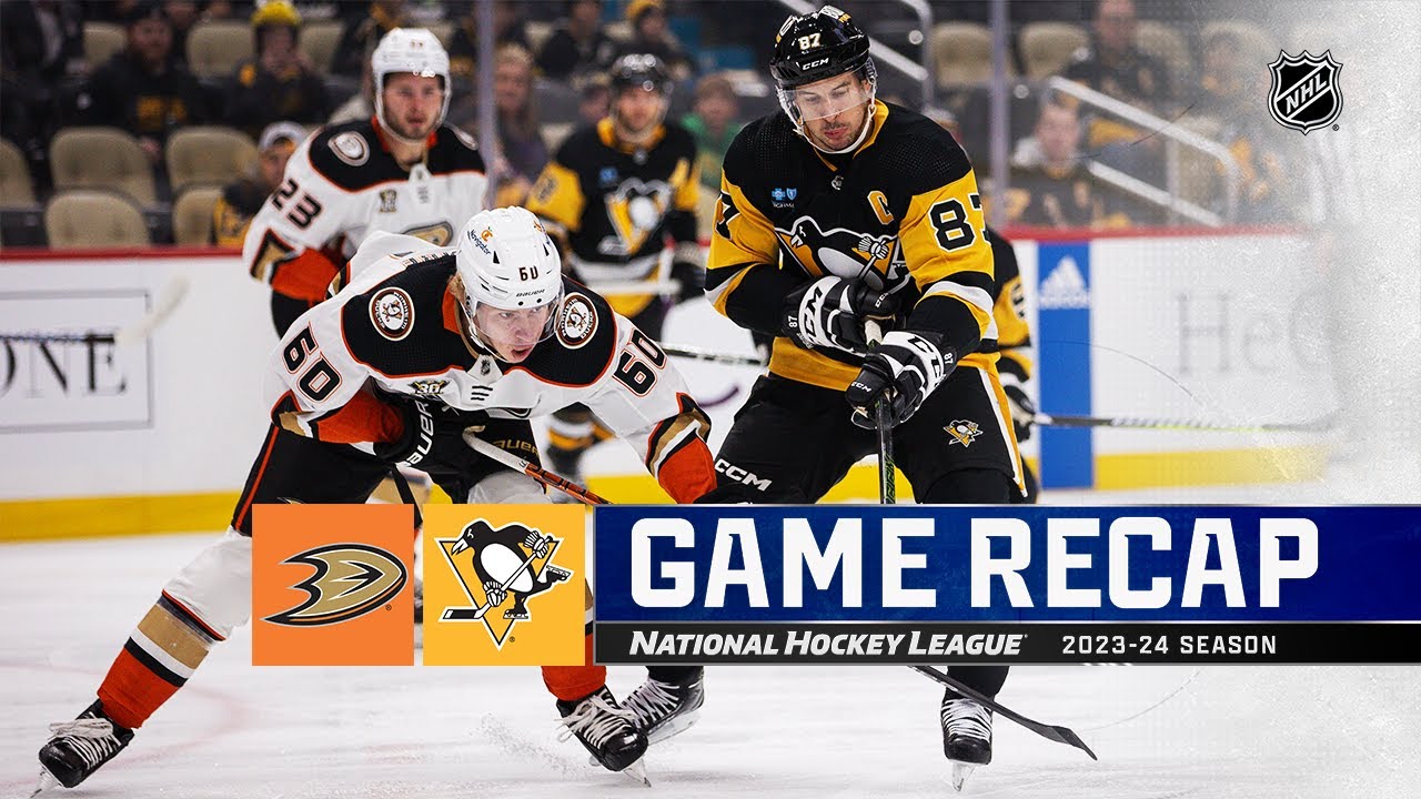 Питтсбург Пингвинз - Анахайм Дакс Питтсбург Пингвинз - Анахайм Дакс 31.10.2023