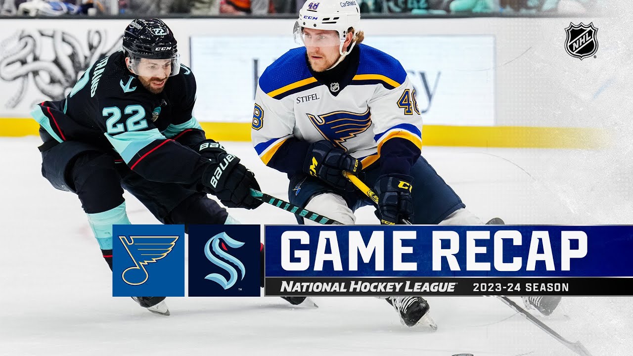 Сиэтл Кракен - Сент-Луис Блюз Сиэтл Кракен - Сент-Луис Блюз 27.01.2024