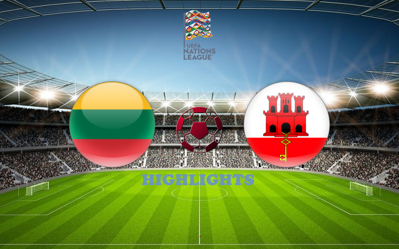 Литва - Гибралтар 26.03.2024 Лига наций УЕФА