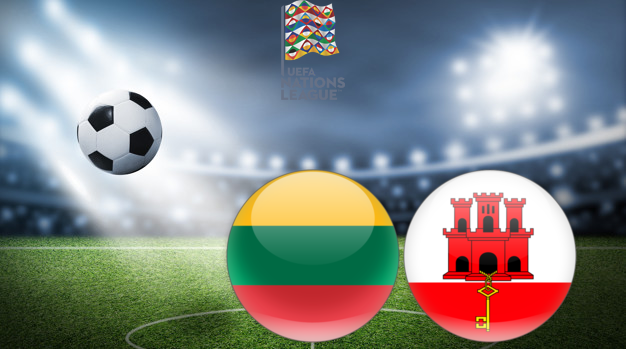 Литва - Гибралтар Лига наций УЕФА 26.03.2024