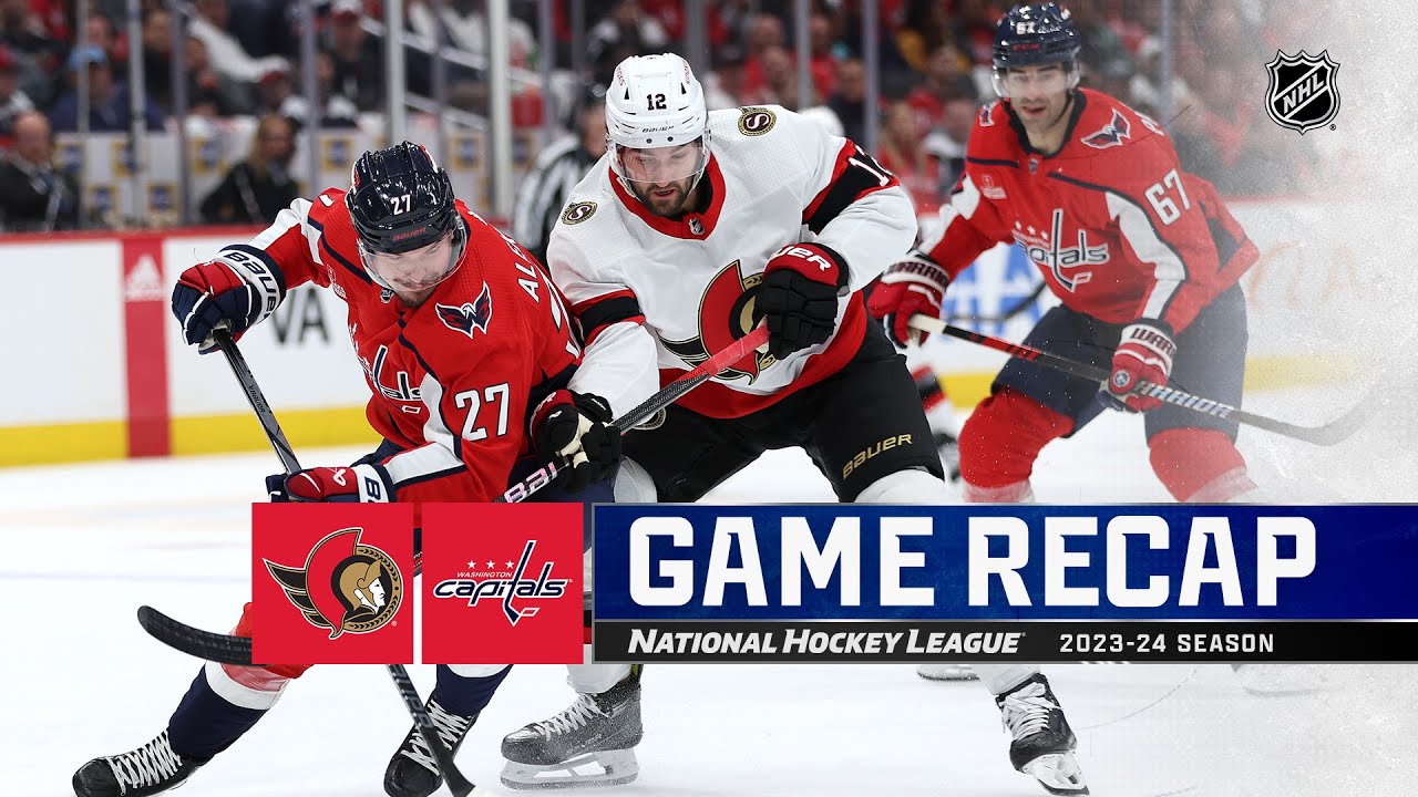Вашингтон Кэпиталз - Оттава Сенаторз Вашингтон Кэпиталз - Оттава Сенаторз 08.04.2024