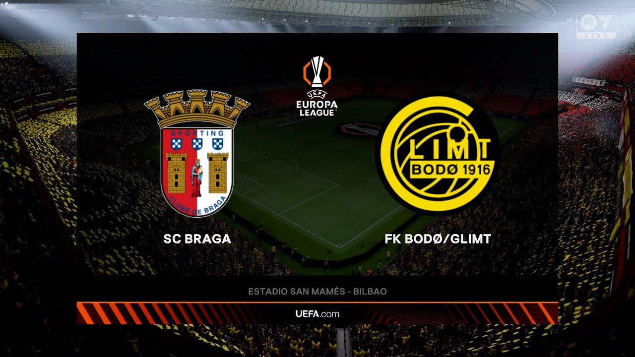 Брага - Будё-Глимт Лига Европы 23.10.2024 Брага - Будё-Глимт