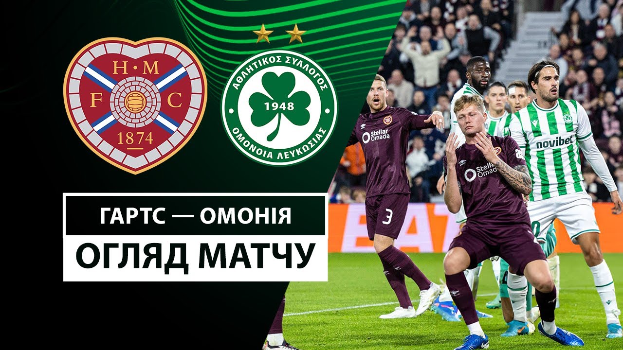 Хартс - Омония 24.10.2024 Лига Конференций