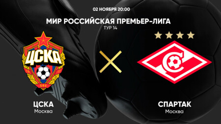 ЦСКА - Спартак Москва