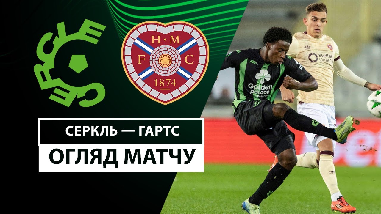 Серкль Брюгге - Хартс 28.11.2024 Лига Конференций