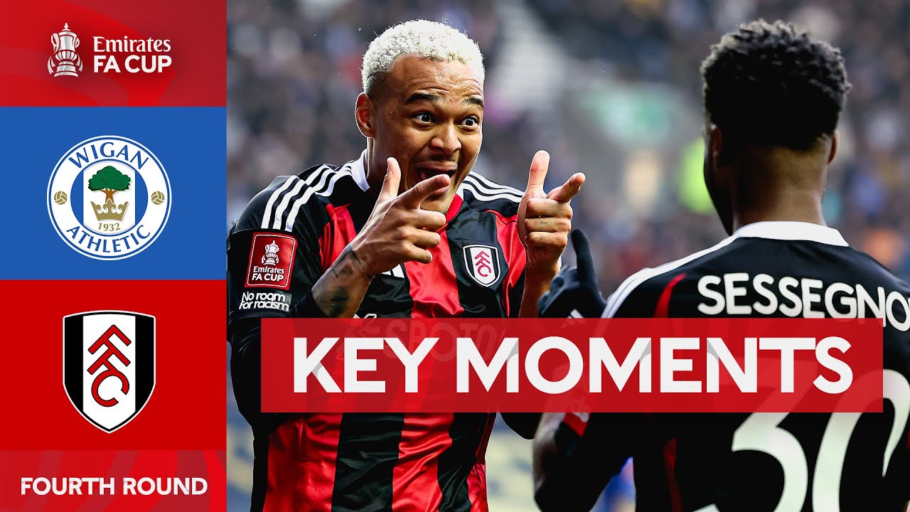 Уиган Атлетик - Фулхэм 08.02.2025 Кубок Английской Лиги