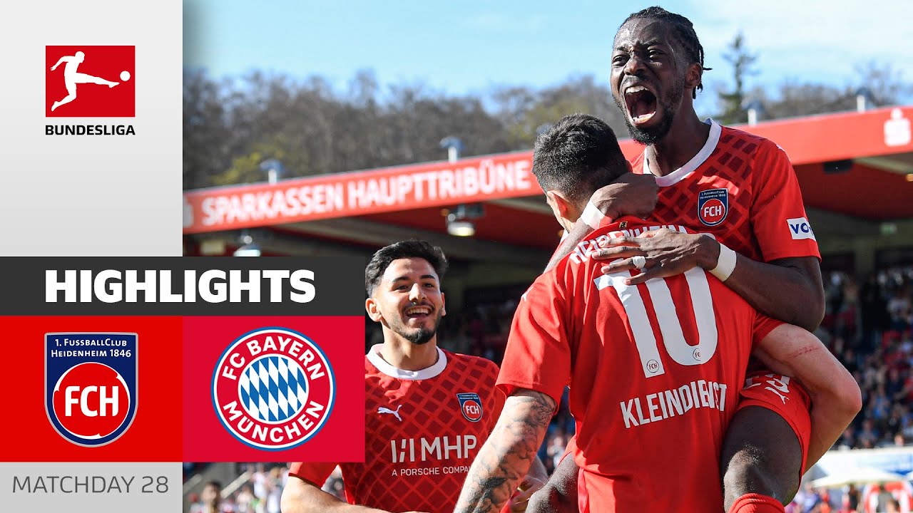 Хайденхайм - Бавария 19.04.2025 Бундеслига