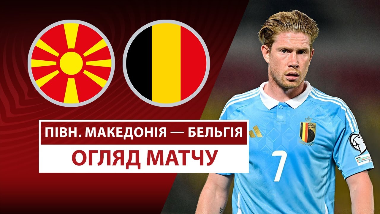 Северная Македония - Бельгия Северная Македония - Бельгия 06.06.2025 ЧМ-2026