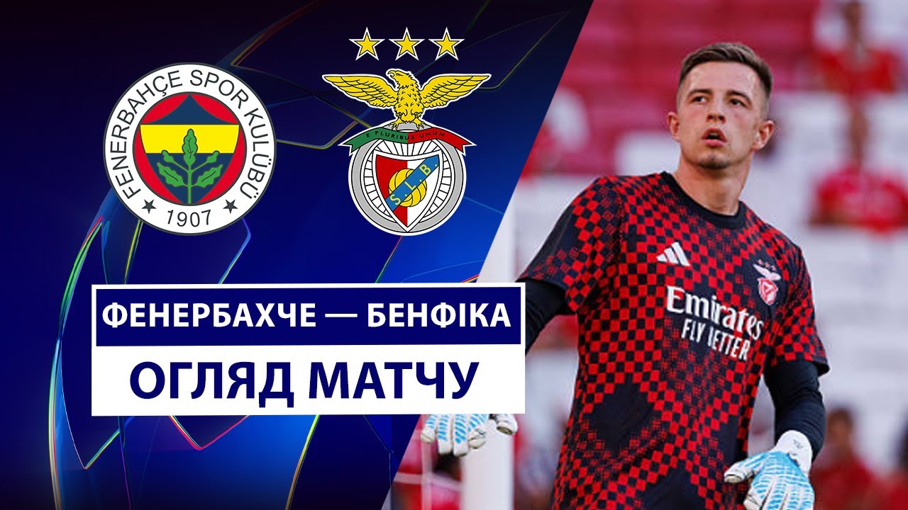 Фенербахче - Бенфика Фенербахче - Бенфика 20.08.2025 Лига Чемпионов