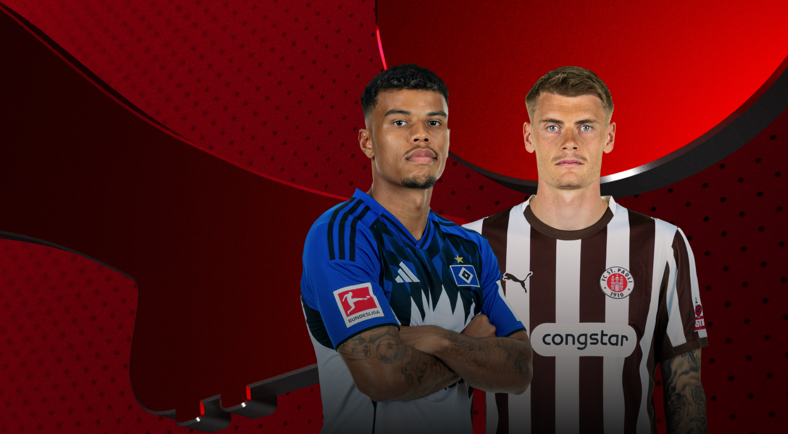 Гамбург - Санкт-Паули Бундеслига 29.08.2025 Гамбург - Санкт-Паули