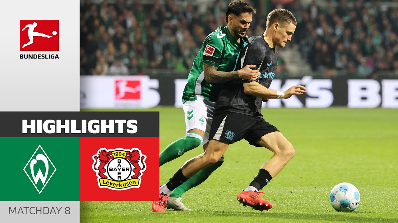 Вердер - Байер 30.08.2025 Бундеслига