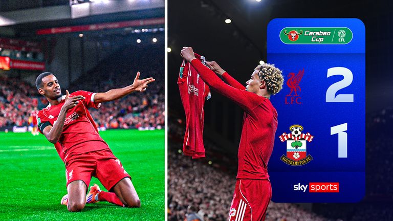 Ливерпуль - Саутгемптон 23.09.2025 Кубок Английской Лиги